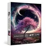 Brilliant Galaxy Jigsaw Puzzle 1000 Piece